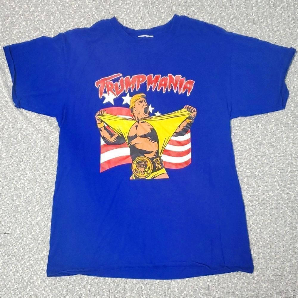Donald Trump President Trumpmania T-Shirt Tee Shirt Medium Large Htf
